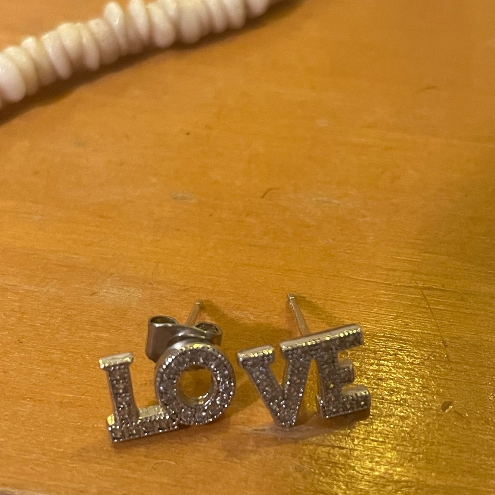 Valentine’s Day LoVE earrings